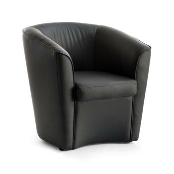 Sillón Negro 60x70h60 Cm