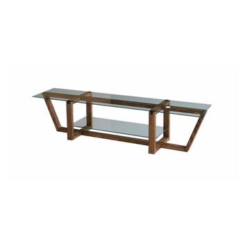 Mueble De Televisión Nuez 158x35h35 Cm