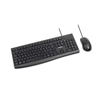 Vultech Km-821 Teclado Ratón Incluido Usb Qwerty Italiano Negro