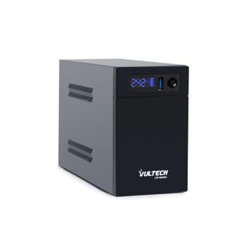 Vultech Ups750va-lfp Sistema De Alimentación Ininterrumpida (ups) Línea Interactiva 0,75 Kva 400 W 2 Salidas Ac