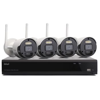 Isiwi Connect S4 Esférico Cámara De Seguridad Ip Interior Y Exterior Techo/pared