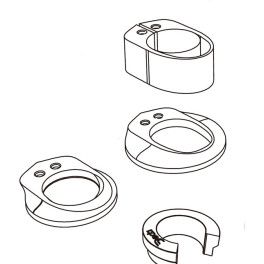 Deda Elementi Kit Espaciadores De Direccion Deda Para Potencia Superbox