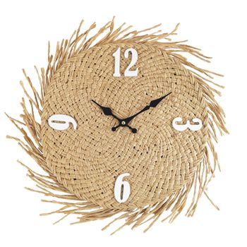 Reloj Colgante Decorativo Mdf Country 45x45x4,5 Rebecca Mobili