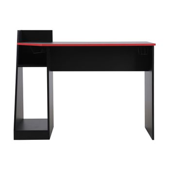 Mesa Gaming Play Melamina Miroytengo 136x86x56 Cm - Negro con Ofertas en  Carrefour