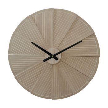 Reloj De Pared Boho Chic Beige Decoración Del Hogar Rebecca Mobili