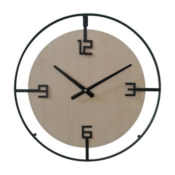 Reloj Colgante Beige Negro De Estilo Moderno Rebecca Mobili