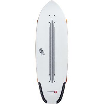 Monopatín Blanco Easy Ride, Nuevos Gráficos, Sensación De Ligereza Y Respuesta En Esta Tabla De 32\" Fabricada Con 7 Capas De Arce Canadiense. Para Los Amantes De Las Tablas Cortas Con Juego De Ruedas De 75x56 Mm Y Rodamientos Abec 9.