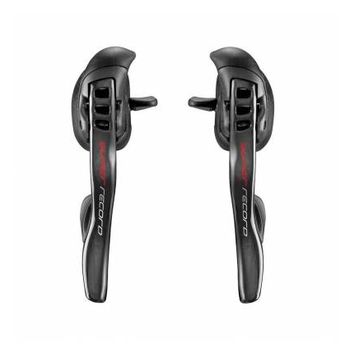 Manetas De Cambio Campagnolo Super Record Ergopower 12 Velocidades Negro Carretera Carbono 12 Velocidades