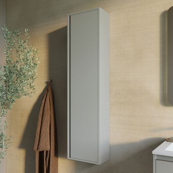 Mueble Columna Suspendido Para Baño H140cm Arena Mate | Mónaco