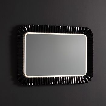 Espejo Con Vidrio Negro Reversible 94x68