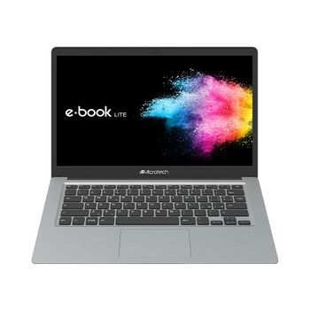 Microtech E-book Lite Portátil 35,8 Cm (14.1') Full Hd Intel® Celeron® N4020 4 Gb Lpddr4-sdram 120 Gb Ssd Wi-fi 5 (802.11ac) Windows 10 Pro Gris