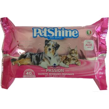 Porrini Toallitas Higiene Perro/gato, Pasión, 40 Uds