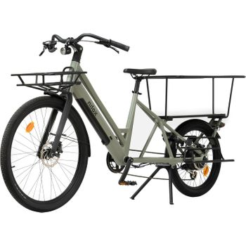 Bici Elettrica Cargo C3 Ebike Nilox 36v 10ah Green