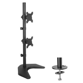 Techly Ica-lcd 2520v Soporte De Mesa Para Pantalla Plana 68,6 Cm (27") Independiente Negro