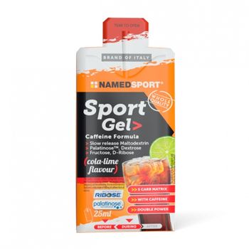 Named Sport - Sport Gel Sabor Cola Y Lima 1 X 25 Ml - Aumenta La Energía