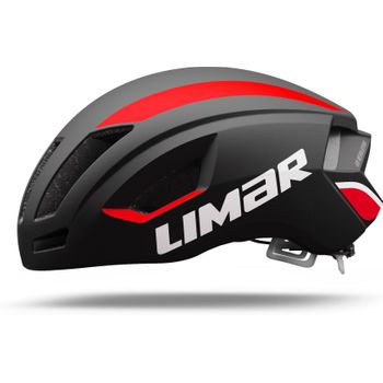 Limar Casco Air Speed Matt Black Red 20 M 54-5 (20)