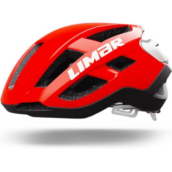 Limar Casco Air Star Negro Mate /cromo Rojo