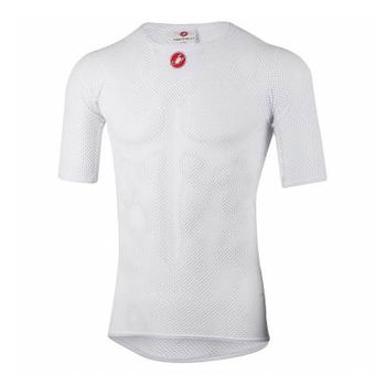 Camiseta Castelli Core Mesh 3 Manca Corta L Blanco Hombre