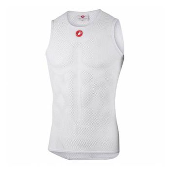 Camiseta Castelli Core Mesh 3 Sin Mangas L Blanco Hombre