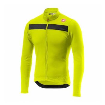 Maillot Castelli Puro 3 Fz S Amarillo Fluor Hombre