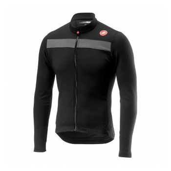 Maillot Castelli Puro 3 Fz S Hombre Negro Claro