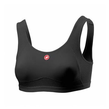 Sujetador Castelli Rosso Corsa Negro Xs Mujer