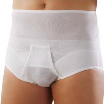 Faja Hernia Slip Especial Post Operatorio Art.304 - Color Blanco Talla 2 > 76-80 Cm