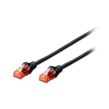 Cable De Red Rígido Utp Categoría 6 Ewent Ew6u-010bl Rj45 Negro