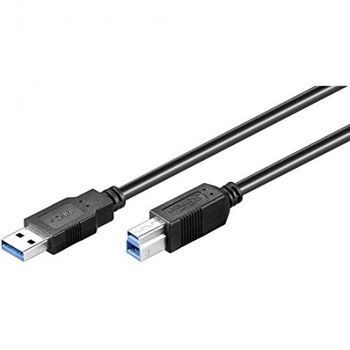 Ewent - Ew-100103-010-n-p Cable Usb 1 M Usb 3.2 Gen 1 (3.1 Gen 1) Usb A Usb B Negro