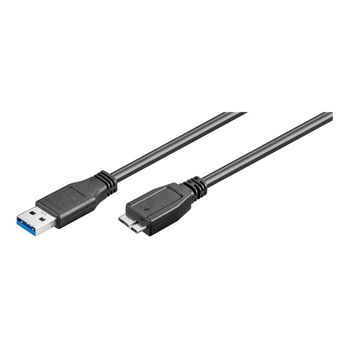 Cable Datos Ewent Ec1015 Usb 3.0 Tipo-a Para Micro Usb Tipo-b Negro