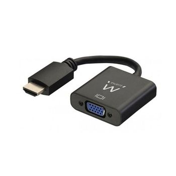 Adaptador Hdmi A Vga Con Audio Ewent Aiscci0306 Ew9864 0,23 M Negro