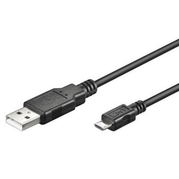 Ewent 1.8m Usb A/mirco Usb B Cable Usb 1,8 M 2.0 Micro-usb B Negro