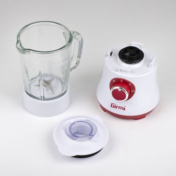 Girmi Fr23 0,6 L Batidora De Vaso Rojo, Transparente, Blanco 300 W