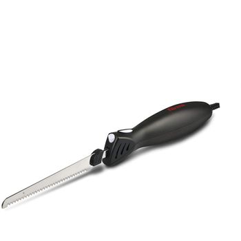 Girmi Ct10 Cuchillo Eléctrico Negro, Acero Inoxidable 45 W