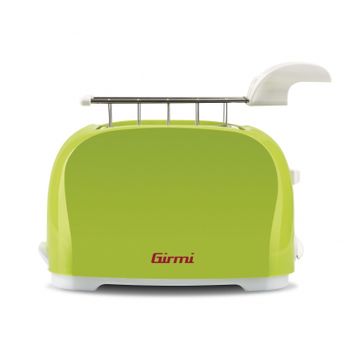 Girmi Tp1103 Tostadora 2 Rebanada(s) 800 W Verde, Blanco