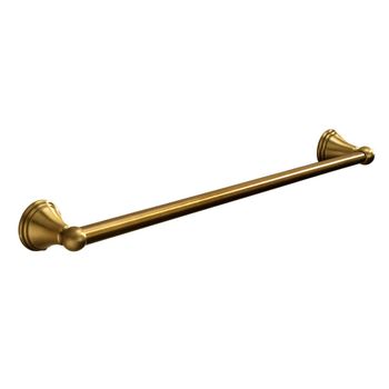 Toallero De Pared De 60 Cm En Acero Inoxidable Efecto Bronce Serie Rosa