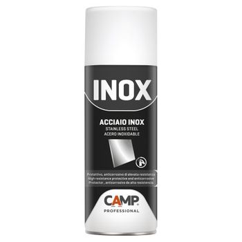 Recubrimiento Anticorrosión A Base De Acero Inoxidable En Aerosol De 400 Ml Camp 1013-400