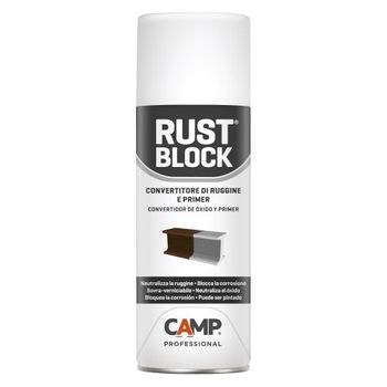 Protector Anticorrosión E Imprimación Rust Block En Aerosol De 400 Ml Camp 1018-400