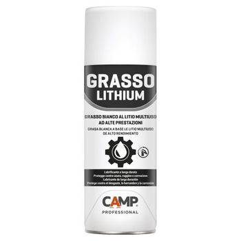 Grasa Lubricante De Litio De Alto Rendimiento En Aerosol De 400 Ml Camp 1138-400