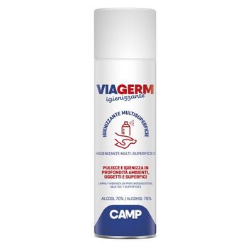 Detergente Con 70% De Alcohol Viagerm En Aerosol De 500 Ml Camp 3033-500