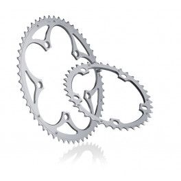 Miche Plato Carretera Supertype 9/10v.exterior 5 Brazos 135 Campagnolo Plata 46 Dientes