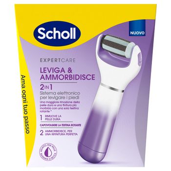 Scholl Phoenix 3198213 Rullo Levigante Esfoliante Expert Care 2 In 1 Viola