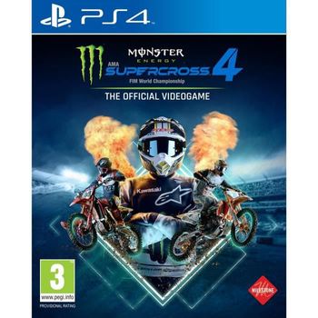 Monster Energy Supercross: The Official Video  4 Para Ps4