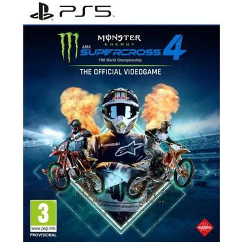 Monster Energy Supercross: The Official Video  4 Para Ps5