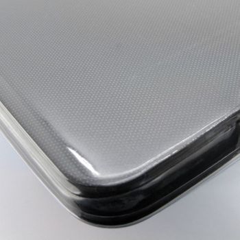 Carcasa Tipo Tpu Para Ascend Y360 Transparente Con Puntos