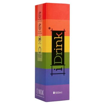 Garrafa Térmica 500ml I-drink Love Is Love Multicolor