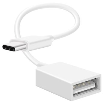 Compra Avizar Adaptador USB tipo C a Jack 3,5 mm hembra - Blanco