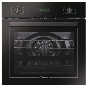 Horno Multifunción Candy FMBCA825SE0, 980 W, 70 L, Apertura Abatible, 8  Funciones de Cocción, Wifi, Eficiencia A+ - Negro