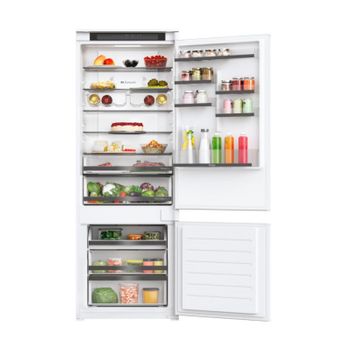 Frigorífico Combi Haier A3FE835CGJE, No Frost, 190.5 cm, 348 L, 4 Cajones,  Eficiencia D - Inox