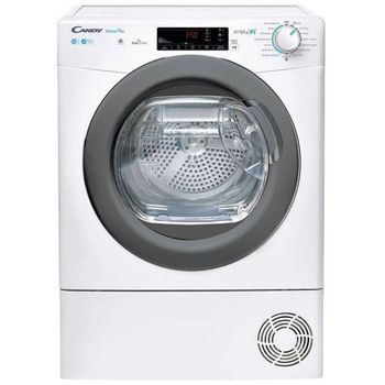 Secadora bomba de calor  Candy Smart Pro CSOE H9A2TE-S, 9kg, 15 programas,  Wi-Fi, Función anti-arrugas, Blanco